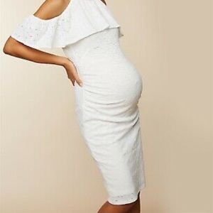 Motherhood Maternity lace dress